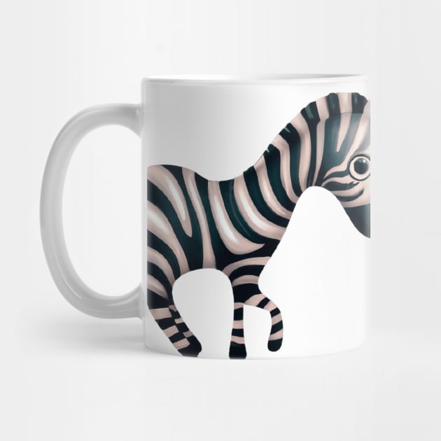 Cute Zebra Drawing by Play Zoo